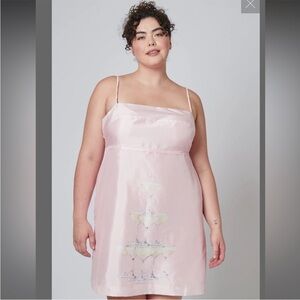 Rachel Antonoff Pink Mini Dress